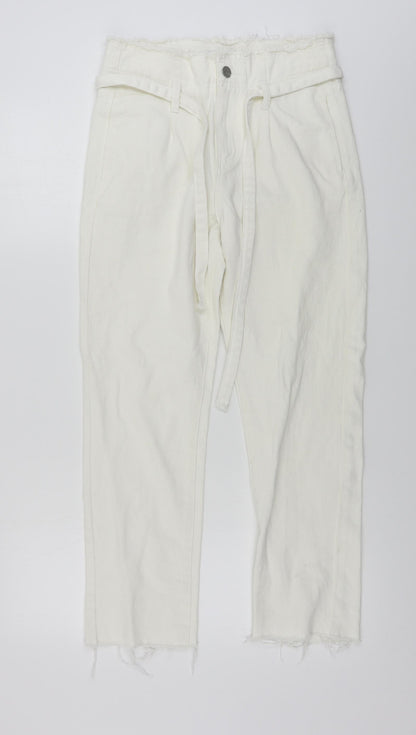 redal Womens White   Skinny Jeans Size 8 L25 in