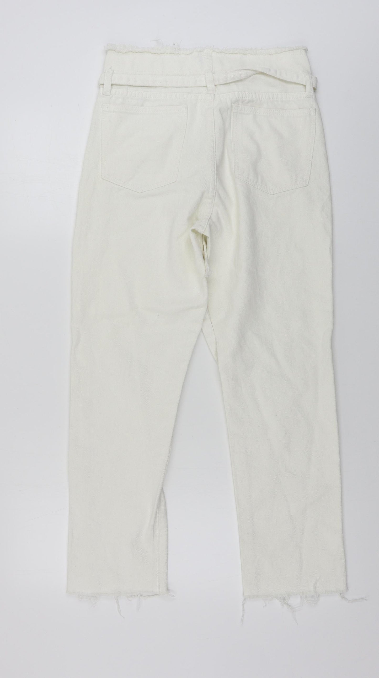 redal Womens White   Skinny Jeans Size 8 L25 in