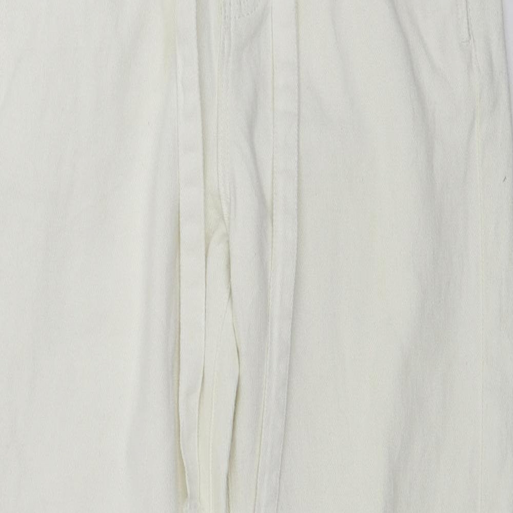 redal Womens White   Skinny Jeans Size 8 L25 in