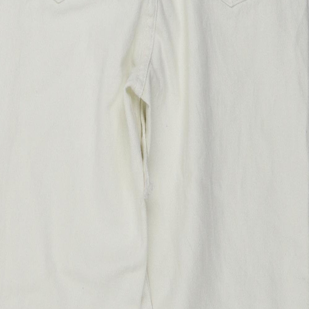 redal Womens White   Skinny Jeans Size 8 L25 in