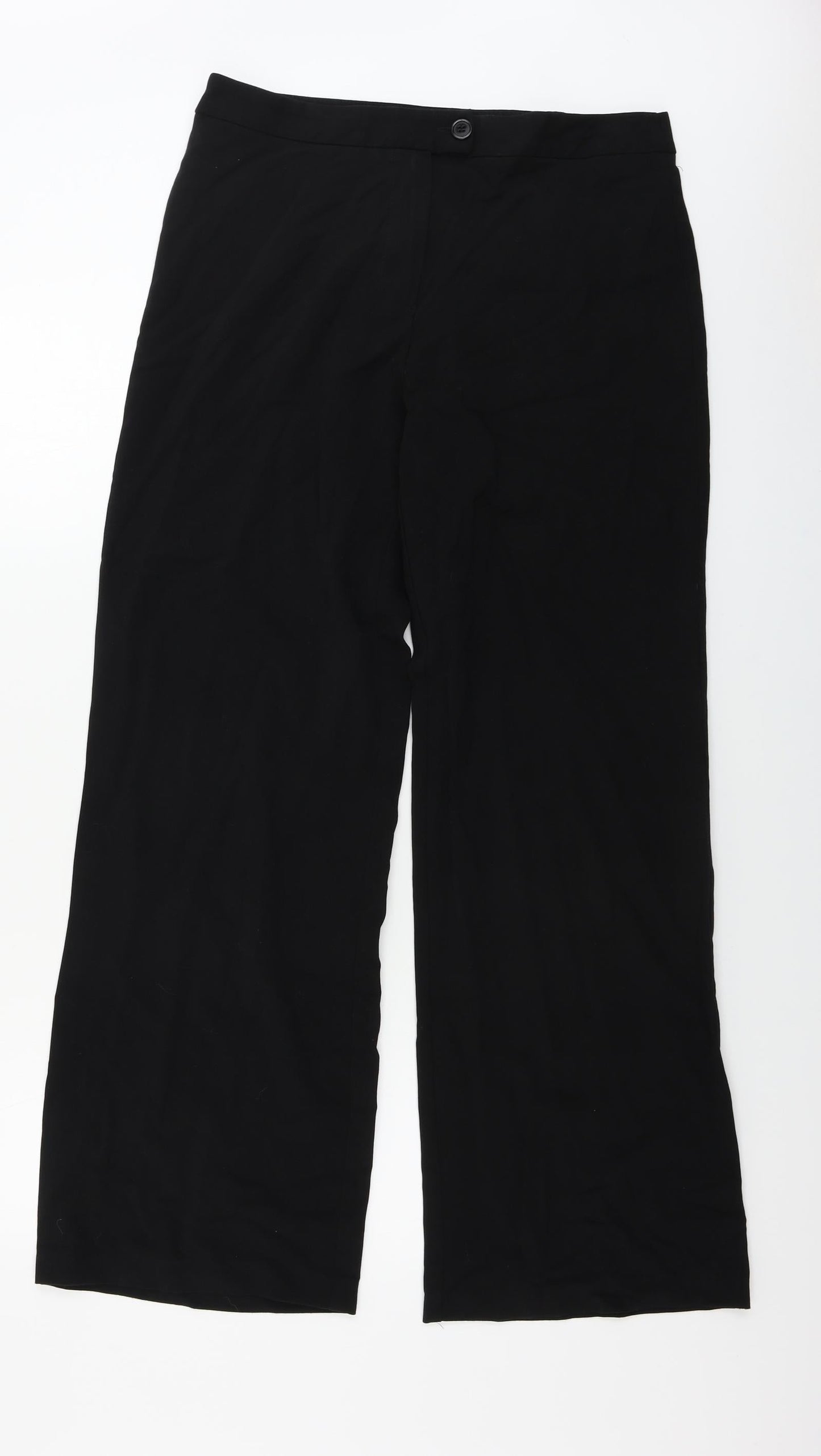 Womens UK Size M Joella Di Marco Regular Fit  Black Trousers