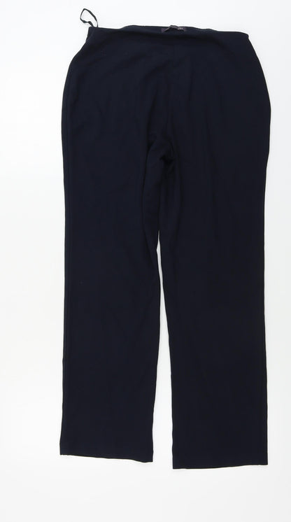 Marks and Spencer  Womens Blue   Trousers  Size 10 L24 in