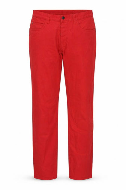 Womens UK Size 34 in H&M Regular Fit  Red Trousers
