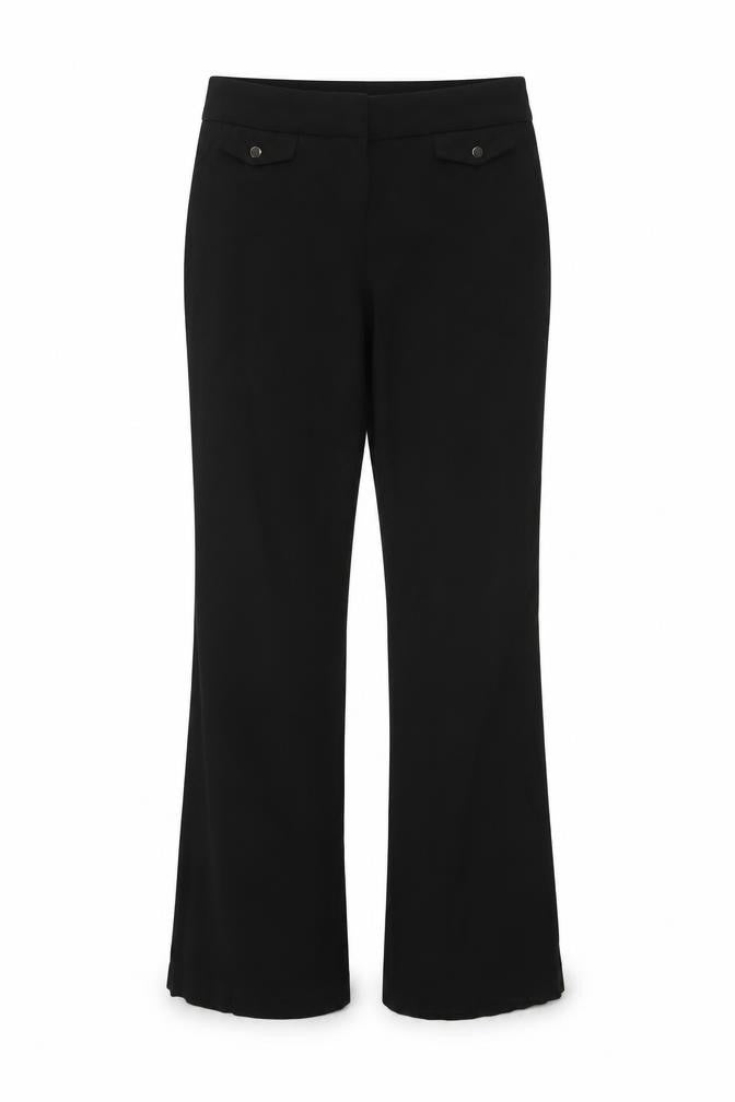 Womens UK Size 10 Avenue Regular Fit  Black Trousers