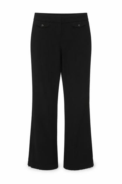 Womens UK Size 10 Avenue Regular Fit  Black Trousers