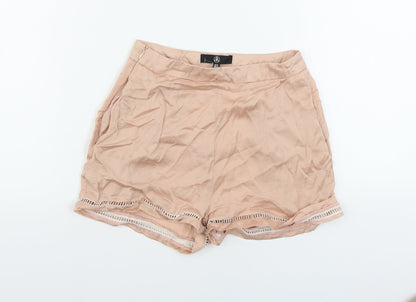 Missguided  Womens Pink   Cut-Off Shorts Size 6