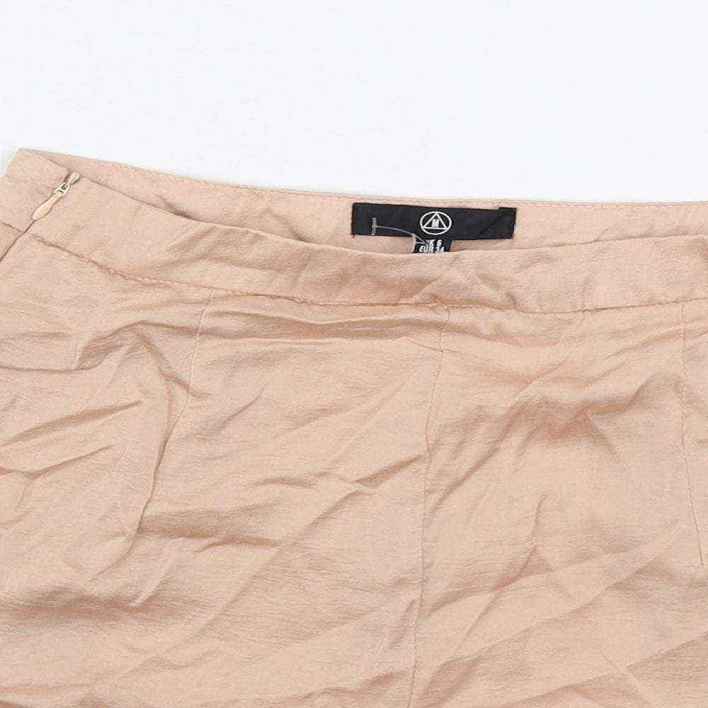 Missguided  Womens Pink   Cut-Off Shorts Size 6