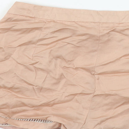 Missguided  Womens Pink   Cut-Off Shorts Size 6