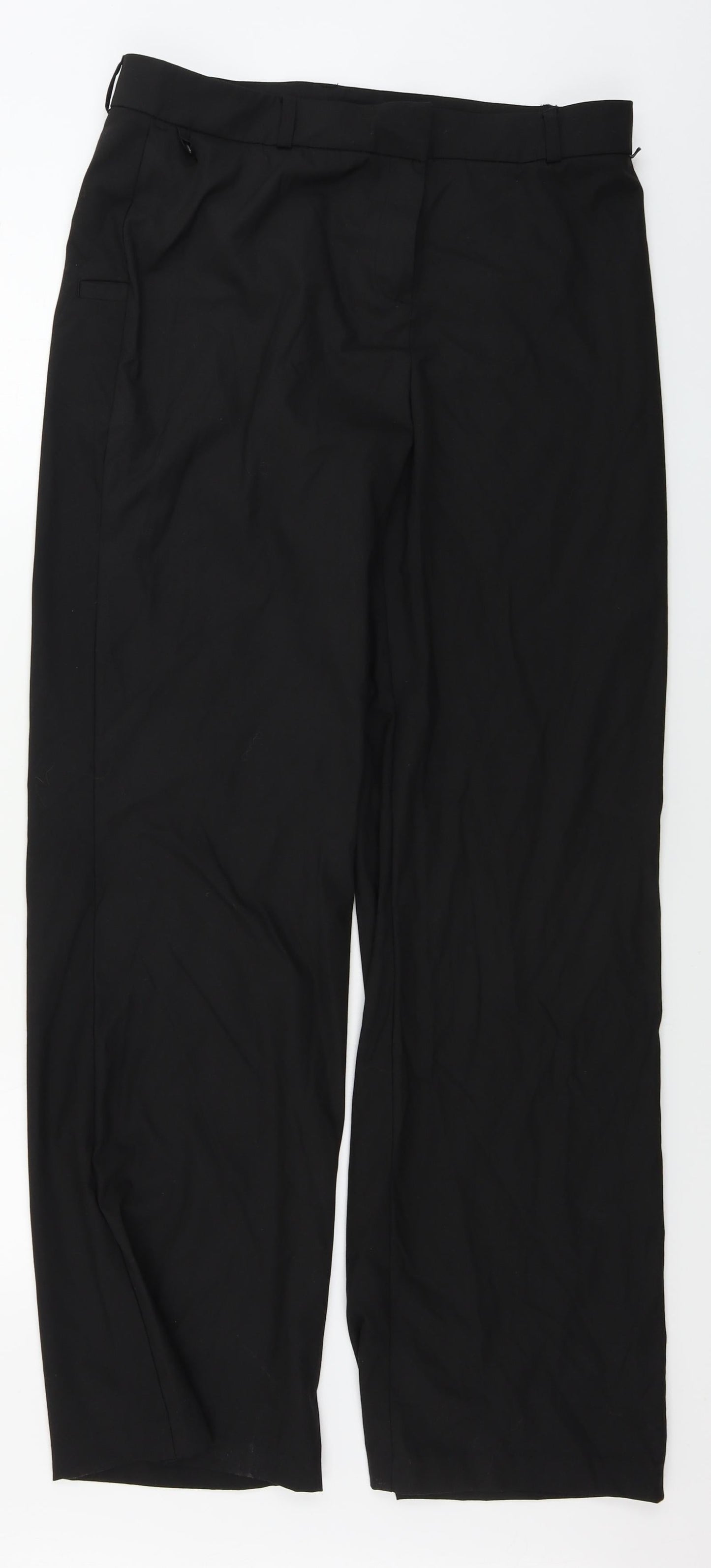 Womens UK Size 14 incorporatewear Regular Fit  Black Trousers
