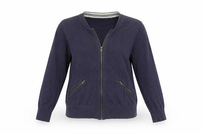Womens UK Size 14 Louche Blue Cardigan Jumper