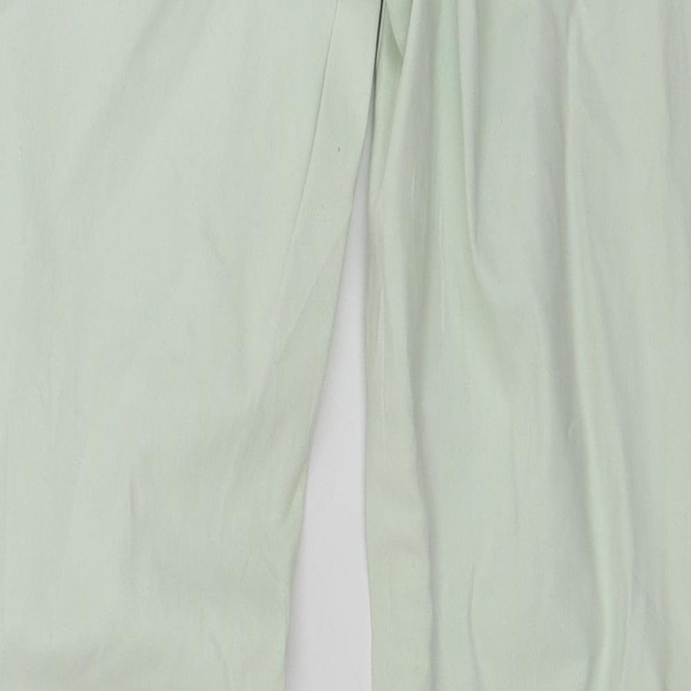 Womens UK Size 28 in Preworn Regular Fit Straight Green Jeans