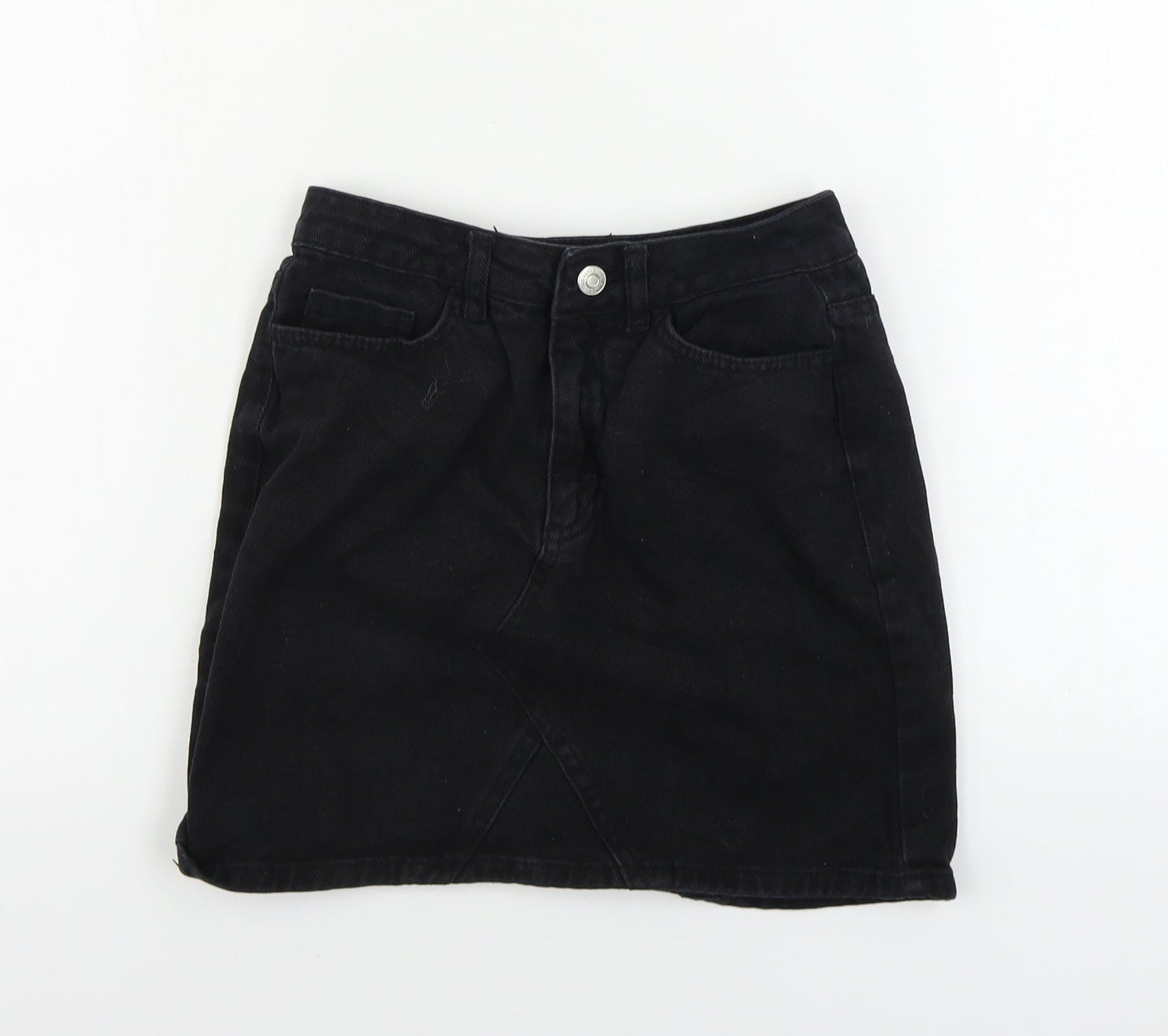 New Look  Womens Black   A-Line Skirt Size 6