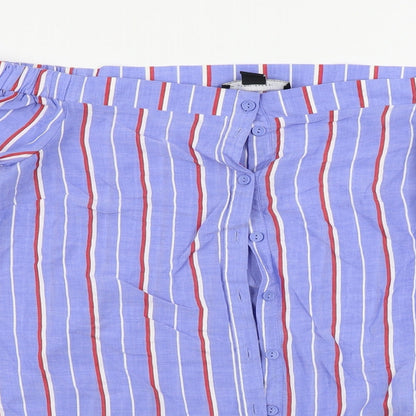 Womens UK Size 10 Atmosphere Blue Basic Blouse