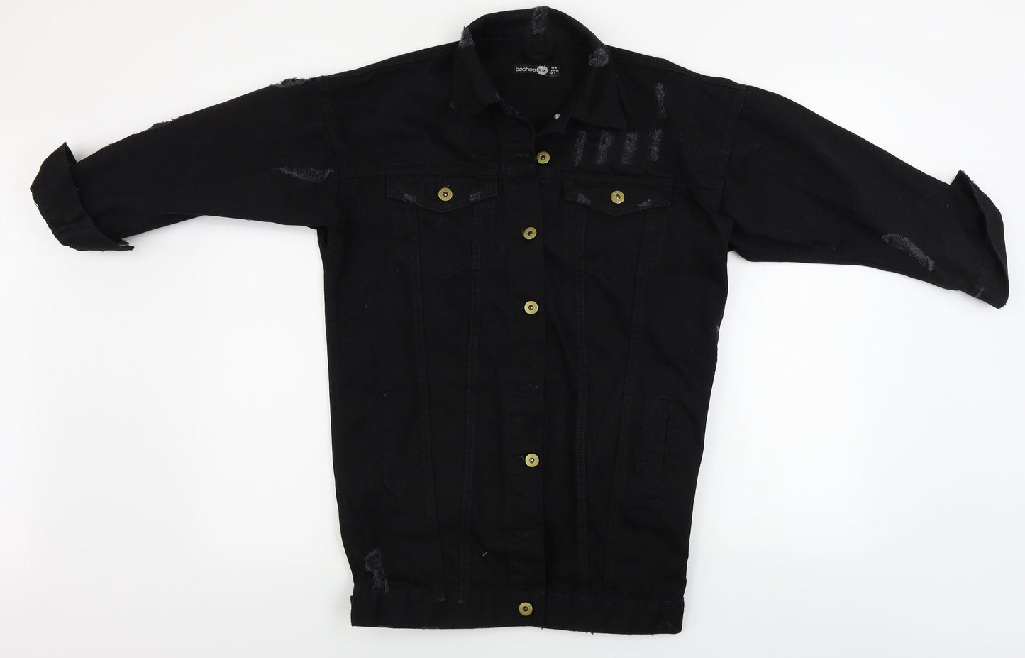 Womens UK Size 8 Boohoo Black Jacket