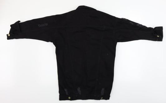 Womens UK Size 8 Boohoo Black Jacket