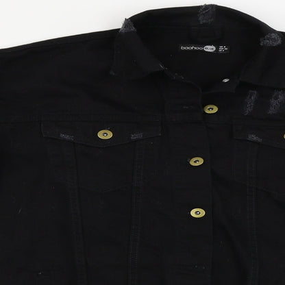 Womens UK Size 8 Boohoo Black Jacket