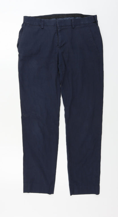 Preworn Mens Blue   Trousers  Size 30 in L25 in