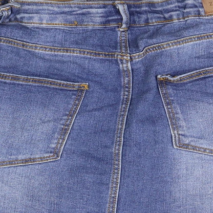 Zara Girls Blue   A-Line Skirt Size 11-12 Years