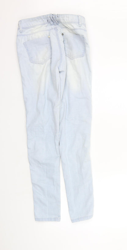 LEXI Womens Blue   Skinny Jeans Size 24 L30 in