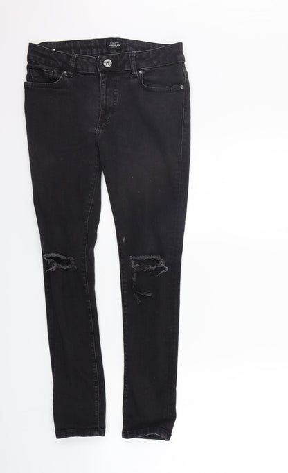 River Island Womens Black   Skinny Jeans Size 30 in L30 in