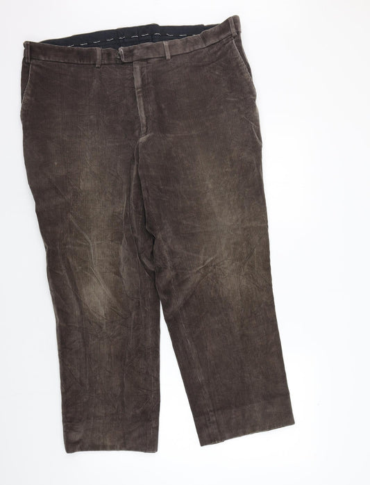 Melka Mens Brown   Sweatpants Trousers Size 40 in L26 in