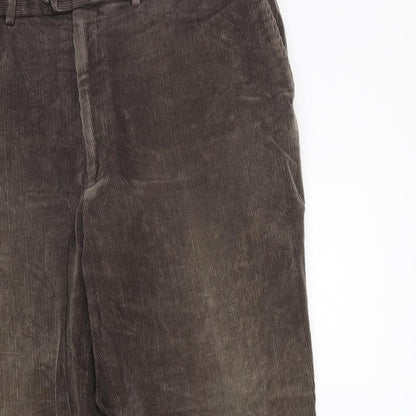 Melka Mens Brown   Sweatpants Trousers Size 40 in L26 in