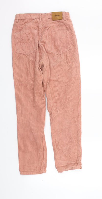 Womens UK Size 8 Stradivarius Regular Fit  Orange Trousers