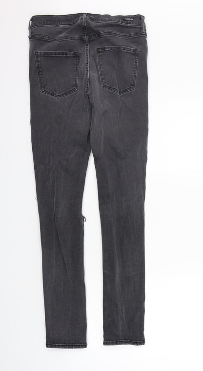 Womens UK Size 30 in H&M Regular Fit Skinny Grey Jeans