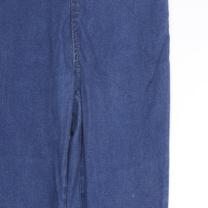 River Island Womens Blue   Jegging Jeans Size 30 in L29 in - Elastic Waist Band