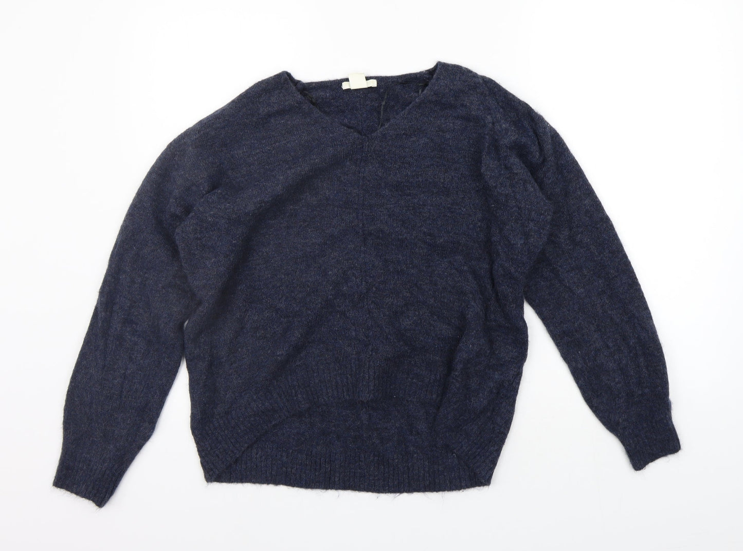 Womens UK Size XS H&M Blue Pullover Jumper