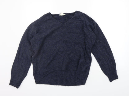 Womens UK Size XS H&M Blue Pullover Jumper