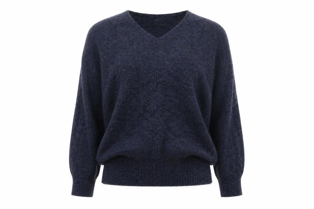 Womens UK Size XS H&M Blue Pullover Jumper