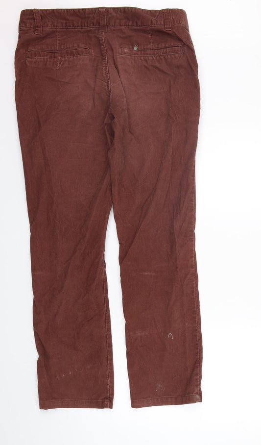 Womens UK Size 36 in Roman Regular Fit  Orange Trousers