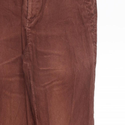 Womens UK Size 36 in Roman Regular Fit  Orange Trousers