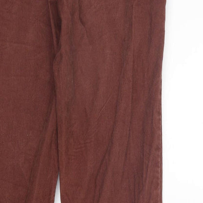 Womens UK Size 36 in Roman Regular Fit  Orange Trousers