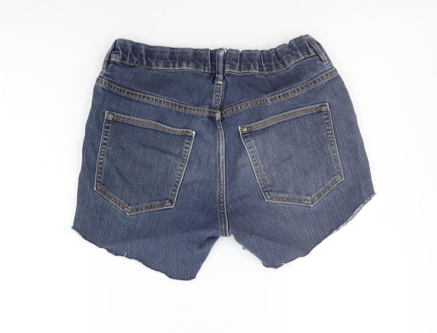 &DENIM Girls Blue   Chino Shorts Size 15 Years