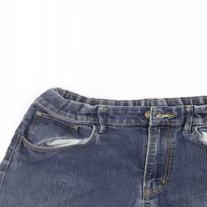 &DENIM Girls Blue   Chino Shorts Size 15 Years