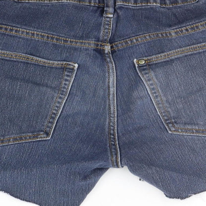 &DENIM Girls Blue   Chino Shorts Size 15 Years