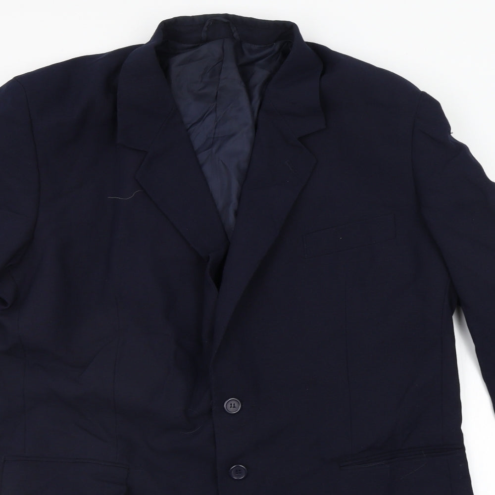 Mens UK Size L jolliman Regular Blue Suit Jacket