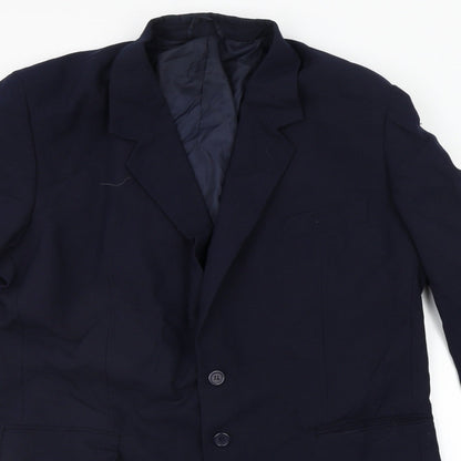 Mens UK Size L jolliman Regular Blue Suit Jacket