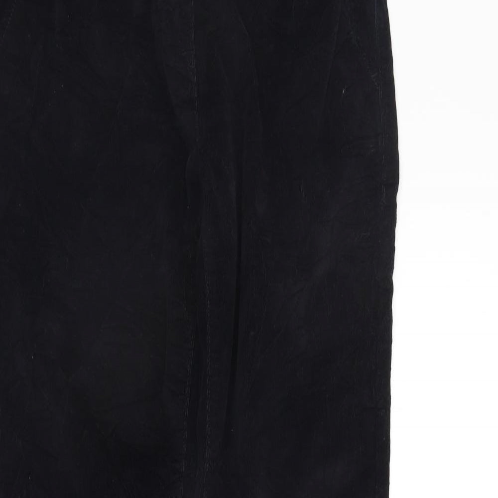 Womens UK Size 10 NEXT Regular Fit  Black Trousers