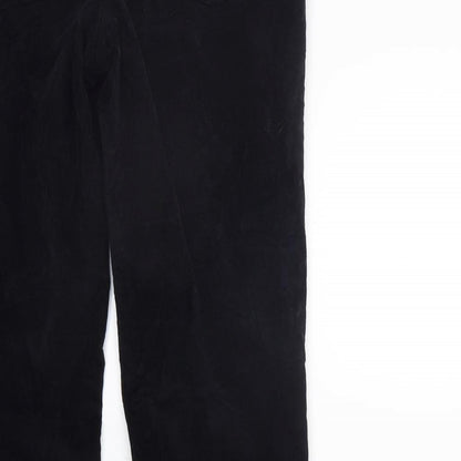 Womens UK Size 10 NEXT Regular Fit  Black Trousers