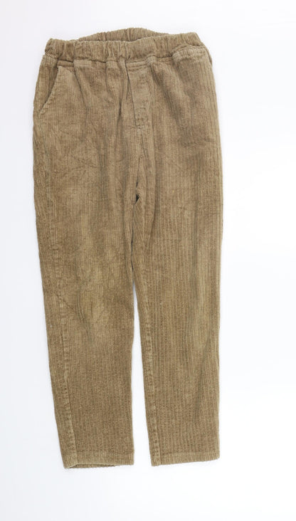 Womens UK Size 2XL Preworn Regular Fit  Beige Trousers
