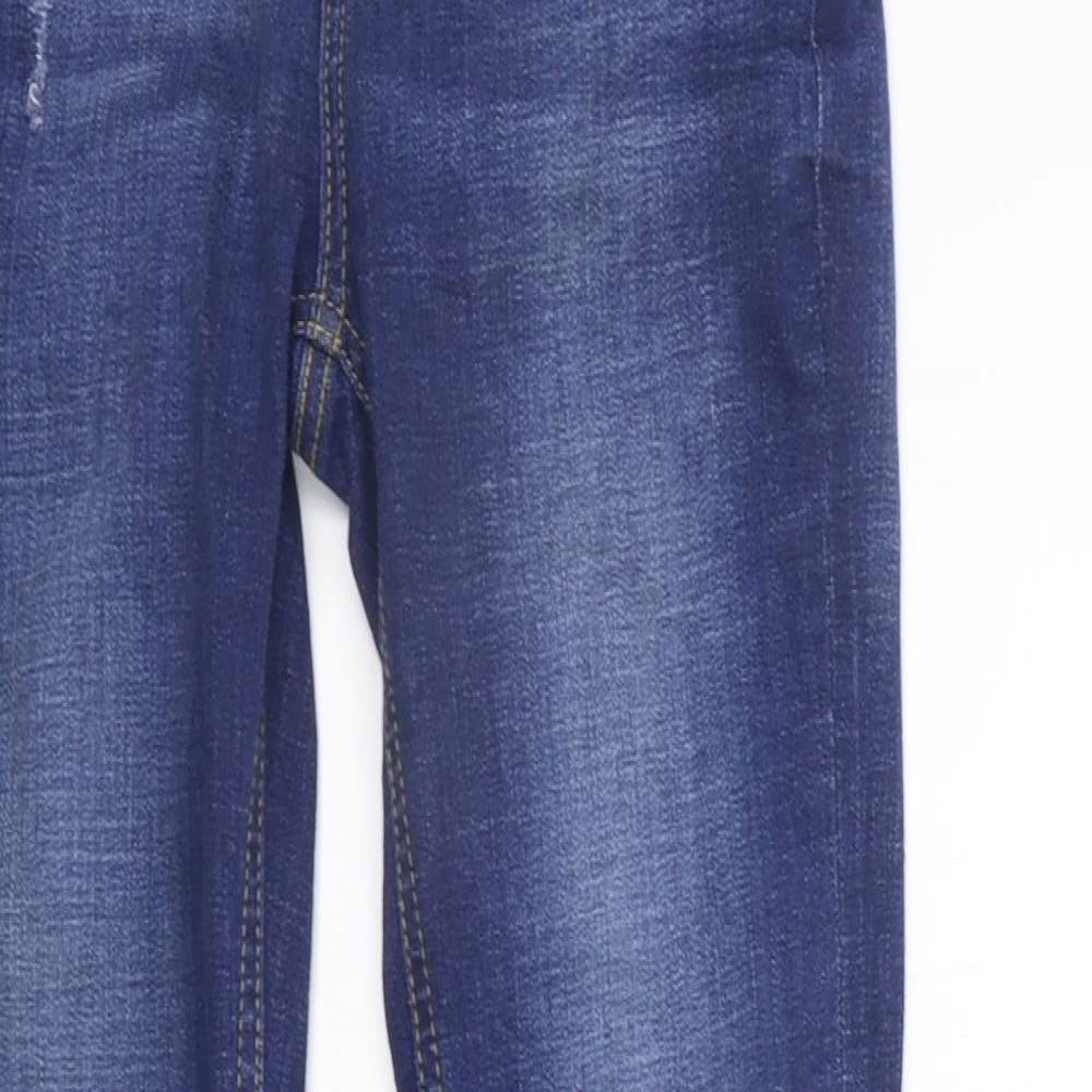 Womens UK Size 8 deniem & co Regular Fit Straight Blue Jeans