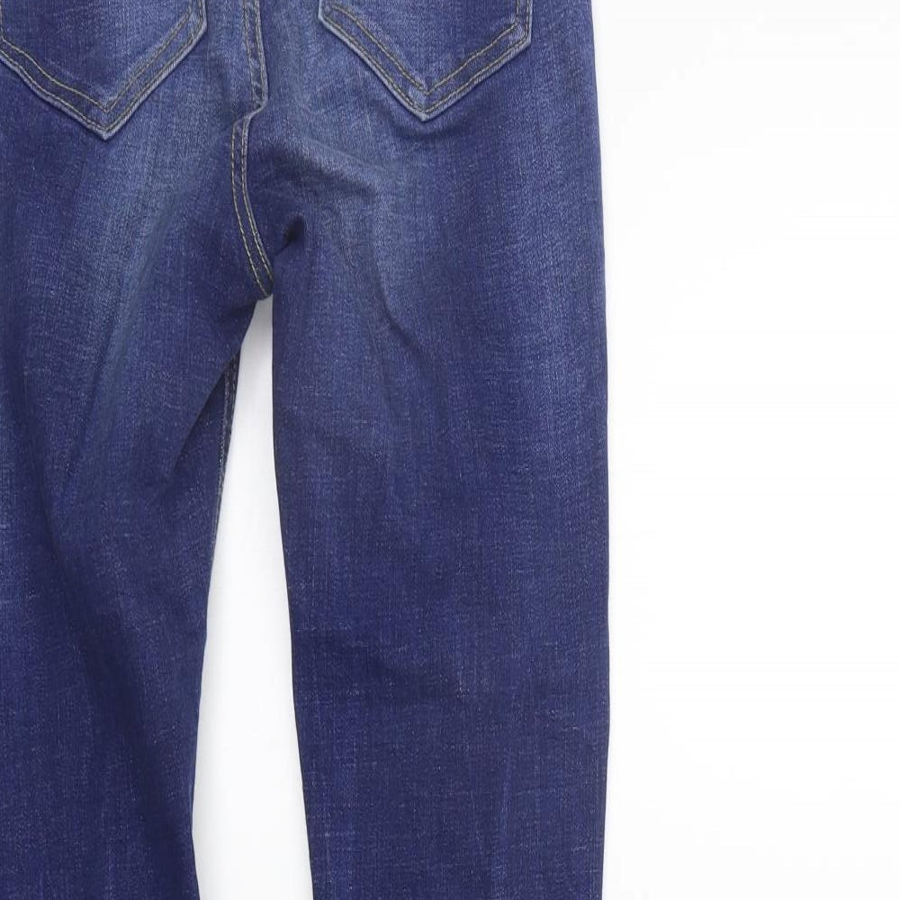 Womens UK Size 8 deniem & co Regular Fit Straight Blue Jeans