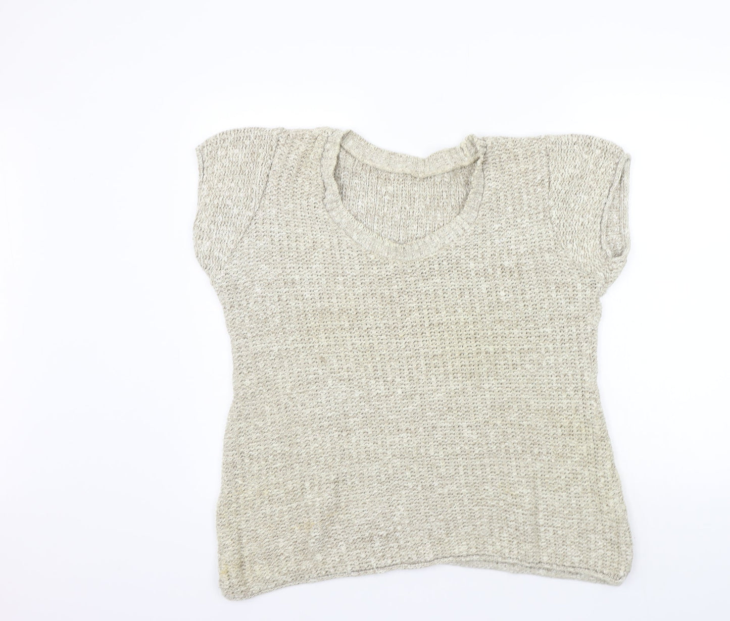 Womens UK Size 18 Matalan Beige Pullover Jumper