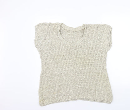 Womens UK Size 18 Matalan Beige Pullover Jumper