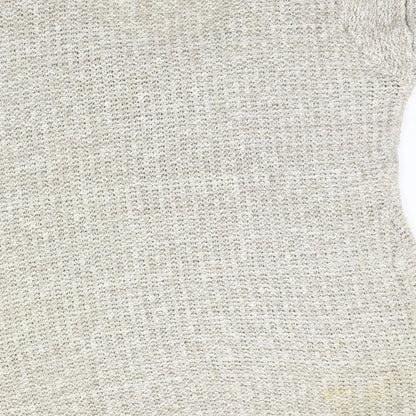 Womens UK Size 18 Matalan Beige Pullover Jumper
