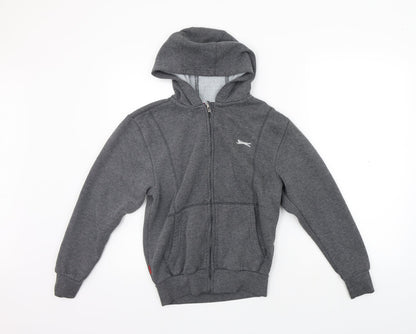 Slazenger Girls Grey   Jacket Coat Size 9-10 Years
