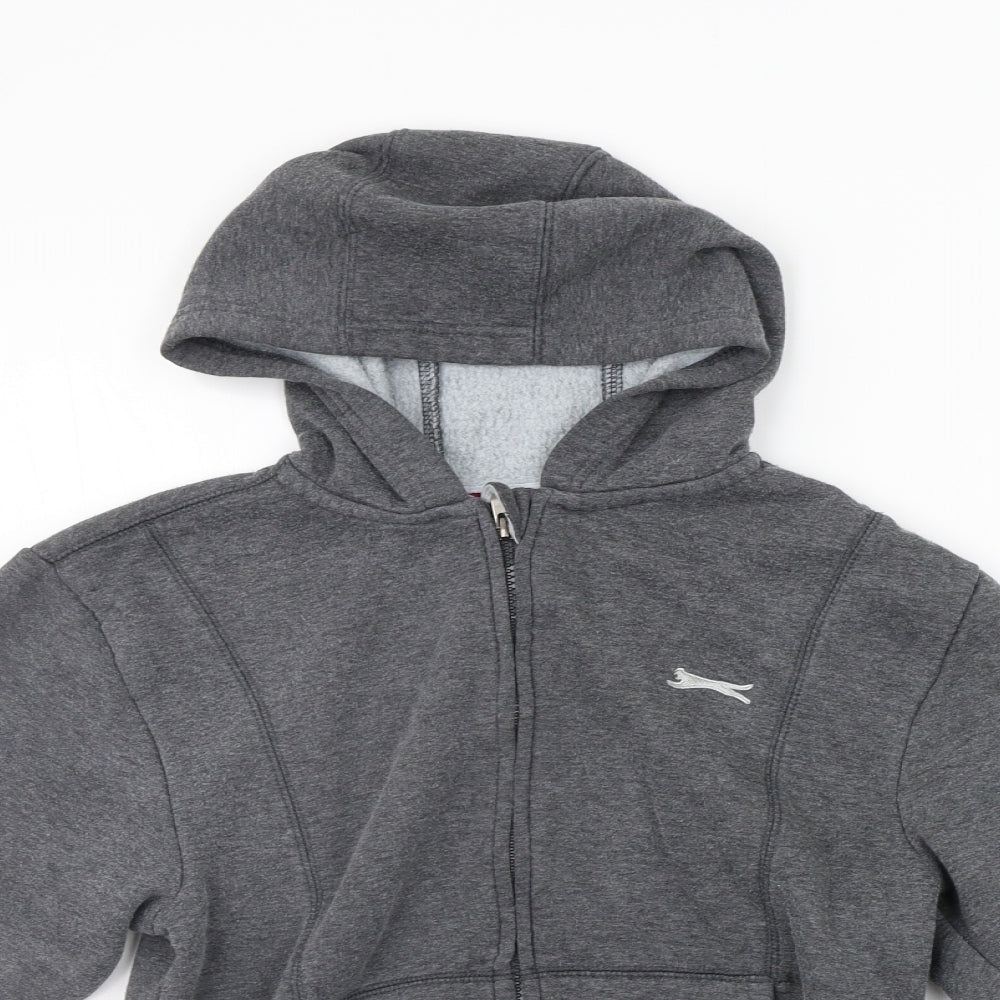 Slazenger Girls Grey   Jacket Coat Size 9-10 Years